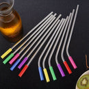 8.5 Inch Stainless Steel Straws Reusable Drinking Straws,Metal Drinking Str