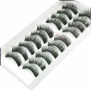 10Pairs Makeup Handmade Natural Thick False Eyelashes Lashes Long nice Eye S3W8