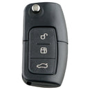 Car Smart Remote Key 3 Buttons Fit For Ford Focus Fiesta 2013 Fob Case 433M