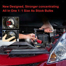 Super Bright Auto LED Headlight Bulbs 9005 Socket 20W White Beam 360 Degree