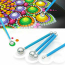 19PCS Mandala Dotting Tools Set Pen Mandala Stencil Ball Stylus Paint TrayJ Kw