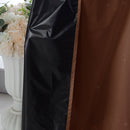 Waterproof Outdoor Curtain Drape Heat Insulated for Patio Pivilion Coffee 54x96"