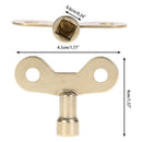Radiator Keys Plumbing Bleeding Key Solid Water Tap Tool For Air Valve Plumbing