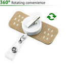 Nurse Badge Reel Holder - 3 Pack - RN Badge - Band Aid Badge Reel - Perfect