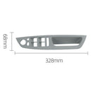 Right Front Window Switch Door Handle Cover for BMW X5 E70 X6 E71 (Grey)