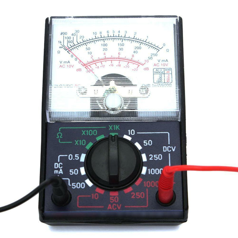 table Durable MF-110A Analog Multimeter Voltmeter Ammeter OhmmeterHandheld T6W3
