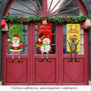 Christmas Decorations Xmas New Year Cloth Hanging Legs Creative Hanging Fla Q2Y7