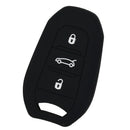 Silicone Keyless Entry Car Remote Fob Key Fob Bag Holder Case Smart 3 Buttons