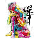 5D DIY Full Drill Diamond Painting Colorful Buddha Cross Stitch Embroidery Decor
