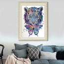 5D DIY Special Shaped Diamond Painting Tiger Butterfly Embroidery Craft Kit