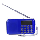 Mini Radio FM Portatile Digitale Speaker USB Micro SD TF Card Mp3 Music Let M9H5