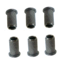 12x Black Guitar Body String Mounting Ferrules For Electric Guitar Accessory