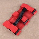 2Pcs Red Roll Bar Grab Handles Fit For Jeep Wrangler YJ TJ JK Rubicon 1995-2020