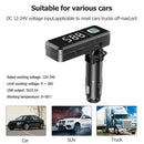 Wireless Bluetooth Car Hands-free Kit FM Transmitter MP3 Player USB Charger