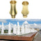 2x Brass Cascade Cedar Style Nozzle Spray Head Fountain  A+B