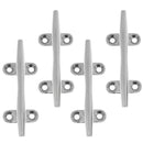 4 Pieces 100Mm Marine Boat Line Rope Dock Deck Cleat Open Base Mooring Acce