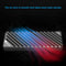 M.2 2280 SSD Hard Disk Aluminum Heat Sink with Thermal Pad for Desktop PC