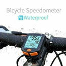 ABS Wireless Bike Cycling Bicycle Cycle Computer Odometer Speedometer Backl G9J5