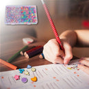 720 Pieces Kids DIY Bracelet Necklace Beads Jewelry Making Colorful Craft A