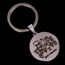Engraved Keyring Thanks for Teacher Keychain Custom Name Gift for Teacher  OZ FT