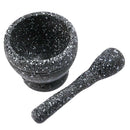 17cm Garlic Press Pounder Ginger Crusher Handled Pestle Mincer Granite
