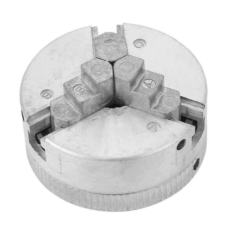 Z011 Collet Zinc Alloy 3-Jaw Lathe Chuck Clamps Wood Turning Lathe Tool A