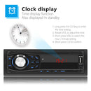 Single 1DIN Car Stereo MP3 Player FM Radio USB AUX TF Card U Disk Head Unit 12V