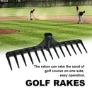 Glass Fiber Multifunction Easy Install Golf Rake Retrieve Ball Gardening Tools