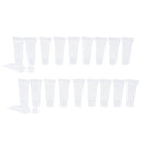 10ml Empty Plastic Soft Tube Sample Bottle Containers - 20 Pack -  Travel