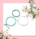 Natural Stone Bead Women's Beaded 3 Set Bracelet, Turquoise Jewelry Gift Be Q4Y4