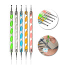 37pcs Nail Art Tools with Nail Brush Dotting&Painting Pen Nail Rhinestones