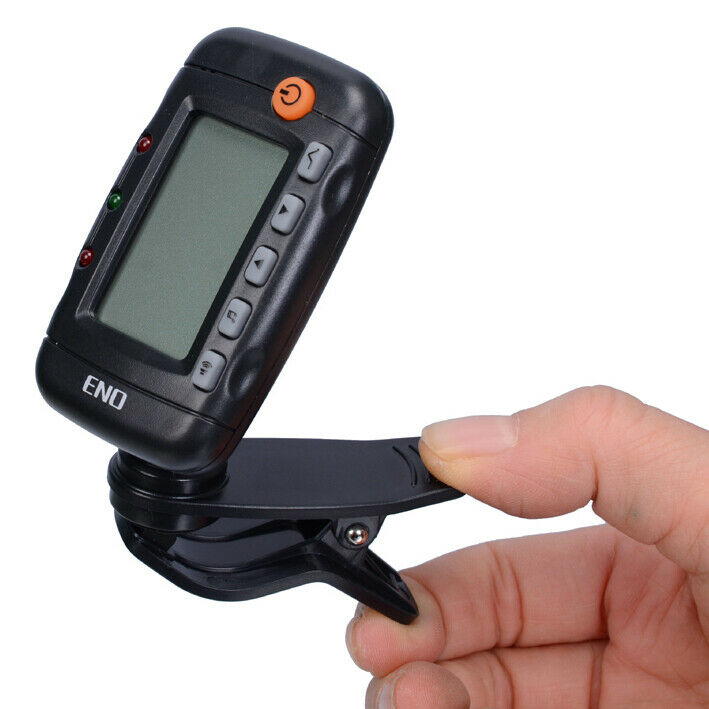 Eno Emt-320 3 In 1 Lcd Digital Guitar Tuner Metronome Tone Generator For Ac