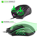 Usb Gaming Mouse G820 Pc Mouse 3200 Dpi 6 Buttons Mice For Lol Pubg Dota2 P D1A7