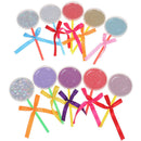 10 Set box for eyelash blank eyelashes plastic package Lollipop transparent OZ