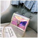 Women Shoulder Bag Fashion Transparent Crossbody Bags Messenger Shoulder Be