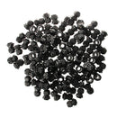 M20 x 1.5 Plastic Waterproof Cable Glands, Pack of 50 pcs Black