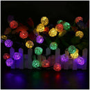 30 LED Solar Lights String Colored Lights for Christmas