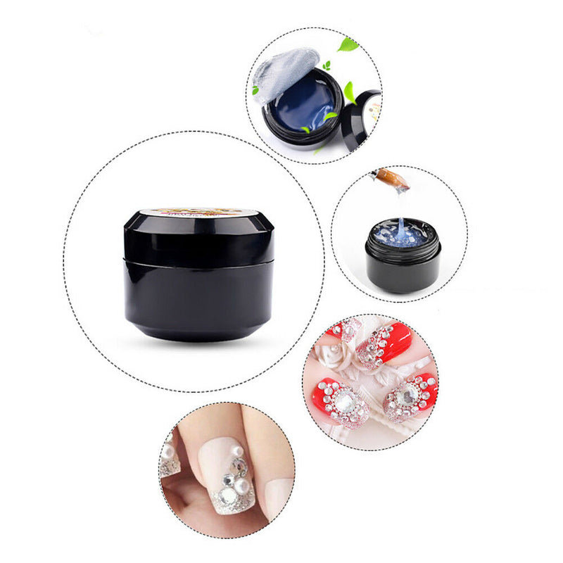 8ml Durable Nail Art Glue Gel Super Adhesive For Rhinestone Foil StickerTips DIY