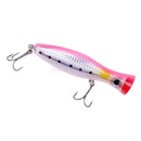 3Pcs Hard Fishing Lure Big Game Popper Lure Trolling Casting Top Water Baits