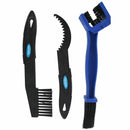 3Pcs Machine Motorcycle Bike Chain Wheel Clean Cleaning Brush Motorbike Too