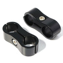 4Pcs AN-6 AN6 13.4mm Braided Hose Separator Clamp Fitting Adapter Bracket B E6F9