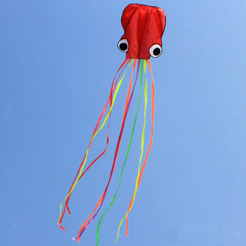 3 Pieces Software Octopus Kite for Children Kids Boys Girls Game Toys Gift