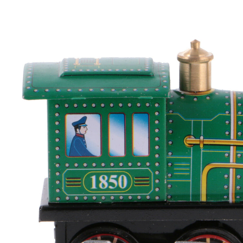 Classic Wind-up Toys Locomotive Clockwork Menchincal Tin Toys Collectibles