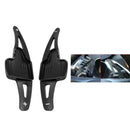 2Pcs Shifter Extension fits for Ford Focus 2015-2018 Kuga 2017-2019 Black