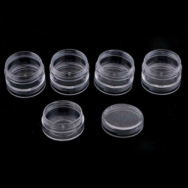 Convenient Transparent Plastic Sample Bottle Nail Art Box Packaging E6L9