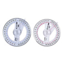 360 Degree Plastic Pointer Protractor Ruler Angle Finder Swing New Office A H8A1