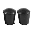 Rubber Furniture Table Foot Cover Tips Protector 15mm Inner Dia 4 Pcs M4Z8