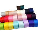 26 yds Double Face Satin Ribbon DIY Hair Bow Wedding Party Craft 25mm/0.98"