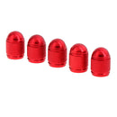 35pcs/Set Assorted Colors Aluminum Bike Car Truck Schrader Tyre Air Valve Cap