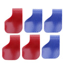 Qty6 Motorcycle Quad Bike Cruise Control Throttle Assist Wrist Rest Blue&Red